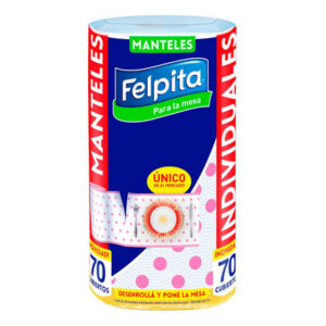 Manteles individuales Felpita 70 paños x12uni