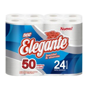 Papel higienico Elegante S/H 24x50m