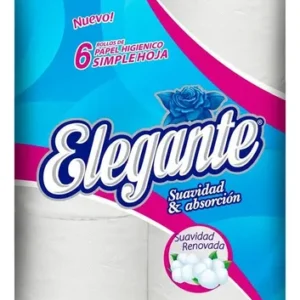 Papel higienico Elegante S/H 12x6x30m