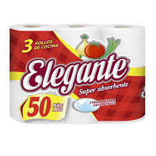 Rollo de Cocina Elegante 8x3x50 Paños