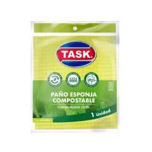 Task Paño Esponja Compostable Absorbente