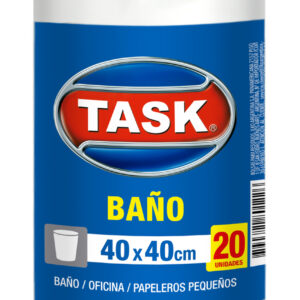 Task Bolsa Blanca 40x40 20UN
