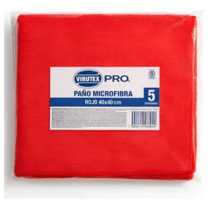 Virutex Paño Microfibra x5UN